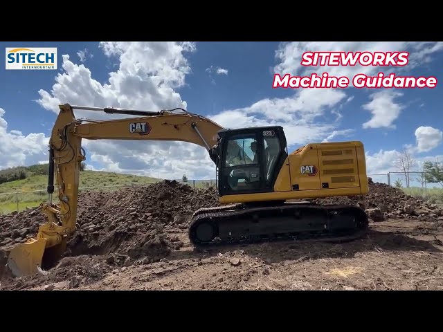 Siteworks Machine Guidance In Action
