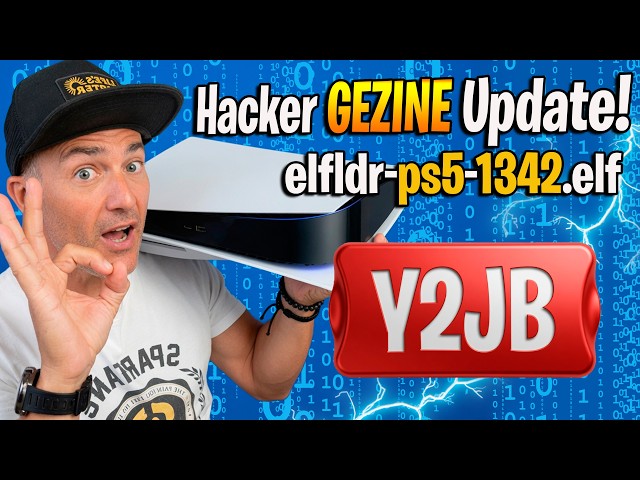 Hacker GEZINE PS5 UPDATE EXPLOIT - Update elfldr-ps5-1342.elf while waiting for the EXPLOIT!