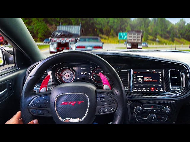 First POV In My New Scatpack Charger!