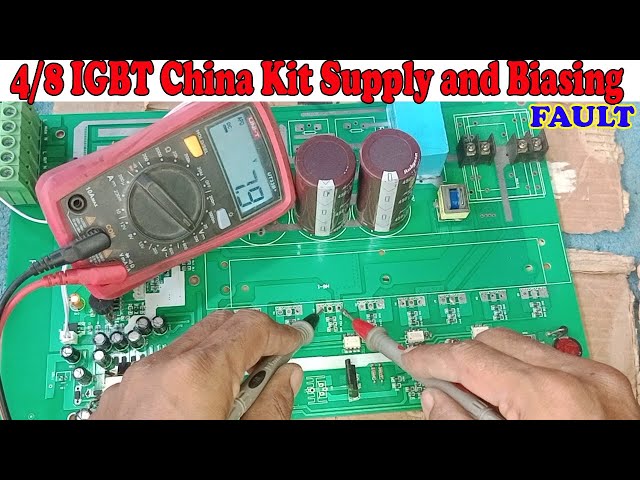 4 IGBT 8 IGBT Local Solar Inverter China Kit Supply and Biasing Fault Rectification in Urdu