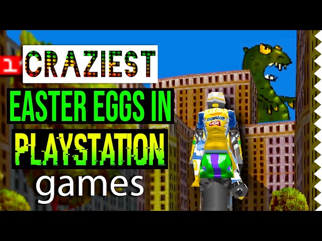 The CRAZIEST Easter Eggs in PLAYSTATION Games!