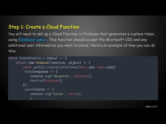 How to Implement Microsoft Login with Firebase in React Native