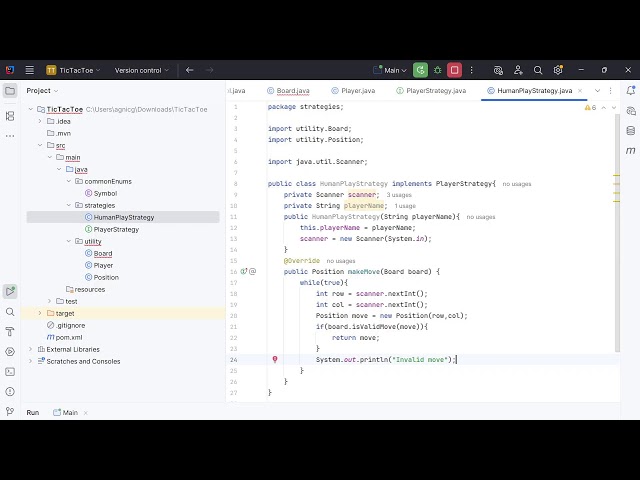 🔥 Tic Tac Toe Low Level Design in Java | Most Asked LLD Interview Question