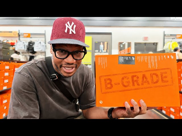 Nike Outlets Are FULL of B-Grade Jordans… Here’s Why