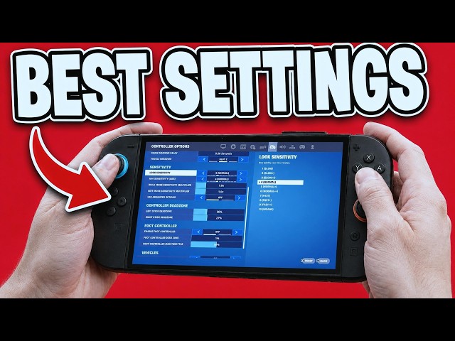 Best Fortnite Sensitivity Settings On Nintendo Switch 2 Chapter 7 Season 4 - Full Guide