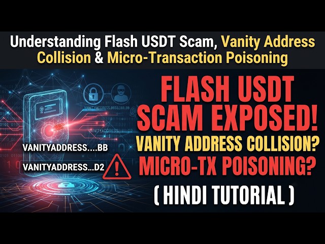 The Tinkerer's Trap: Inside Flash USDT, Vanity Address Collision & Transaction Poisoning