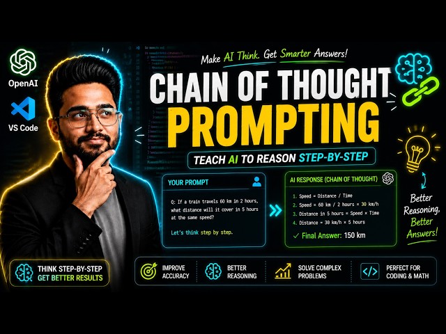 Chain of Thought Prompting Explained 🚀 Make AI Think Step-by-Step