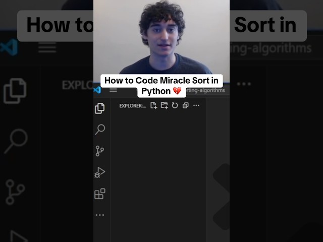 How to Code Miracle Sort in Python