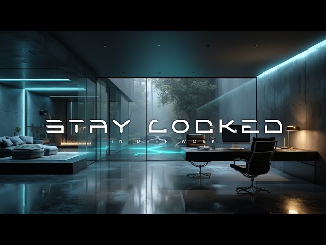 Deep Work Music For Intense Coding Sessions And Peak Productivity Within A Dark Luxury Room