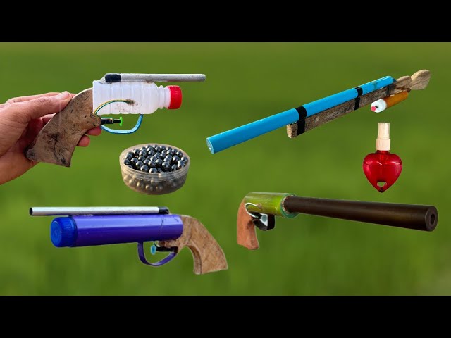 DIY Creativity Amazing Gun alcohol create Do it yourself Easy survival Hunting 