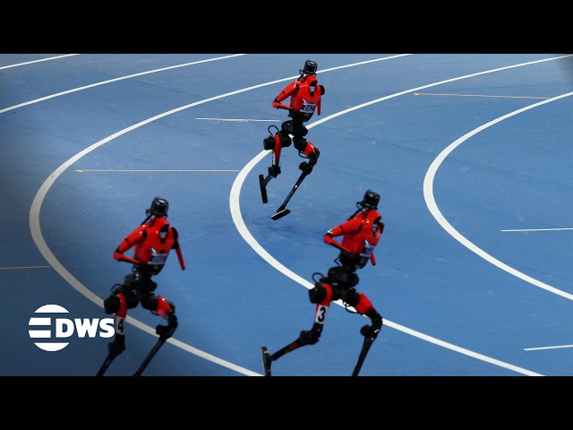 INCREDIBLE: AI Humanoid Robots Compete In 400m Final Race Showdown In Beijing Olympics Style | AI14