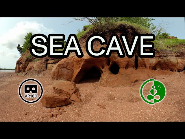 SEA CAVE | VR180 | 8K | NATURE EXPERIENCE