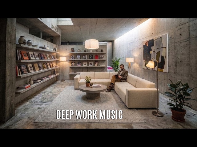 deep immersion. | ambient focus music for reading, coding and deep thinking