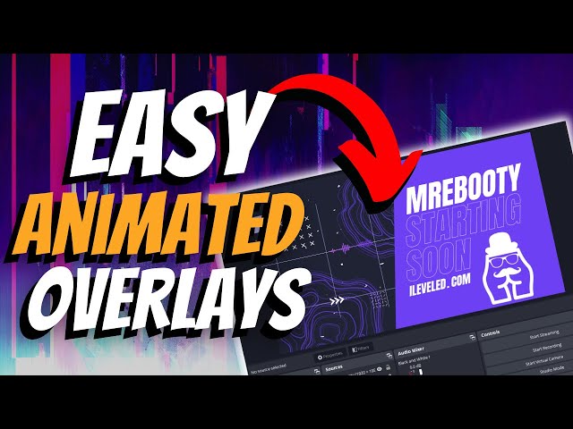 How To Create Custom Animated Stream Overlays (Without Adobe!)