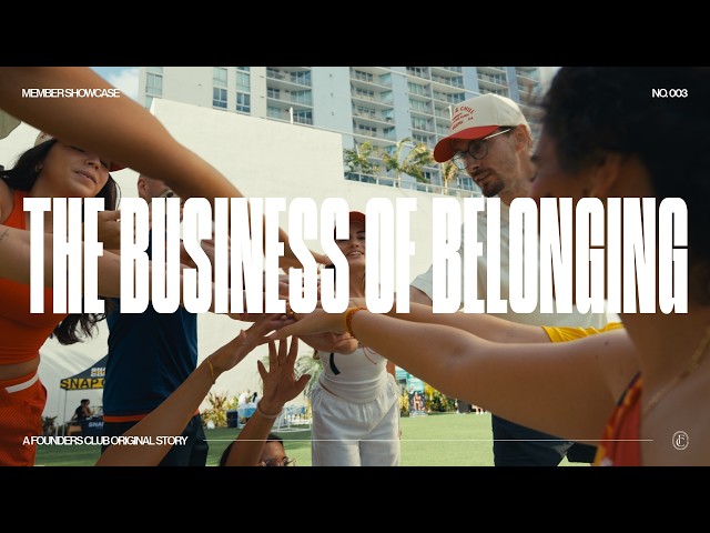 The founder of the biggest wellness event in the US | The Business of Belonging