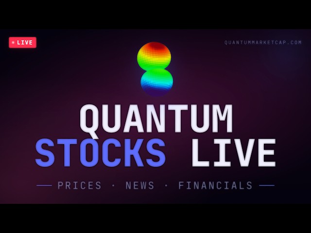 IONQ • RGTI • QBTS • QNT Live 🔴 Quantum Stock Prices, News & Charts 24/7