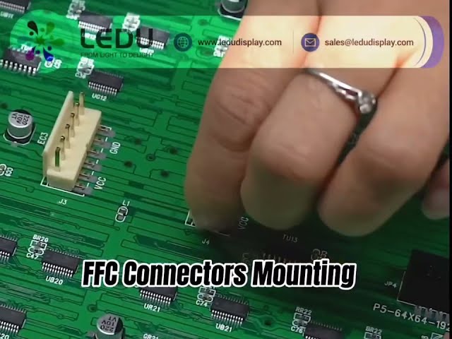 LED Display Module SMT Component Placement | Inside LEDU Display Ep. 02