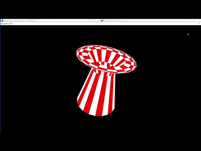 pygame - 3D Sphere – Sine & Cosine Experiments - Python 3D Graphics