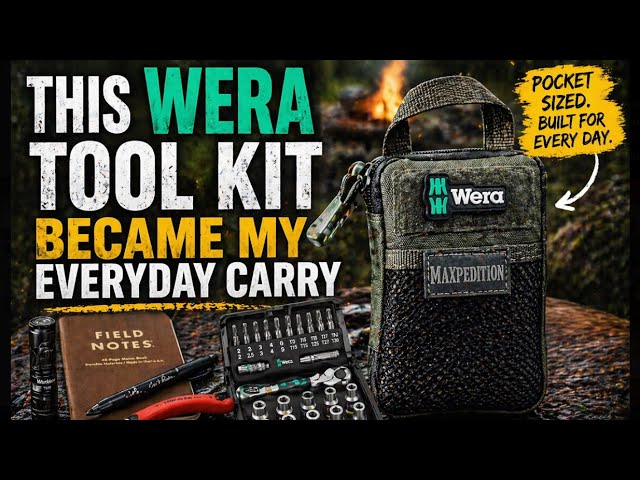 This Wera Tool Kit Became My Everyday Carry 