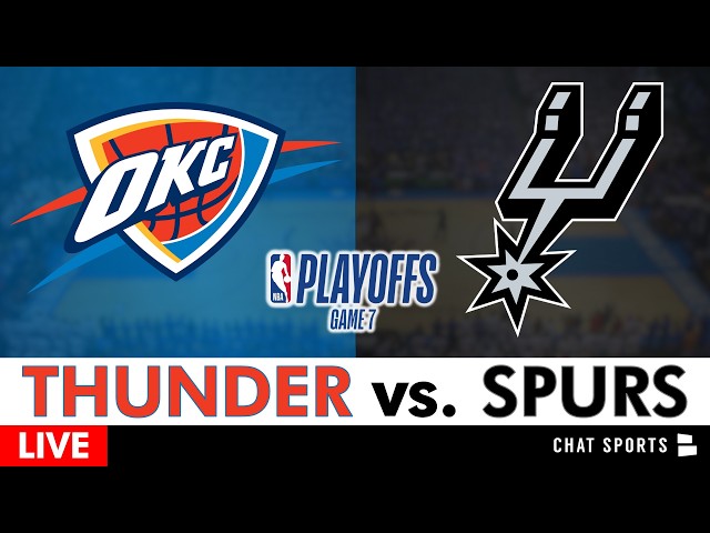 Thunder vs. Spurs Live Streaming Scoreboard, Play-By-Play, Highlights & Stats | WCF Game 7, NBC