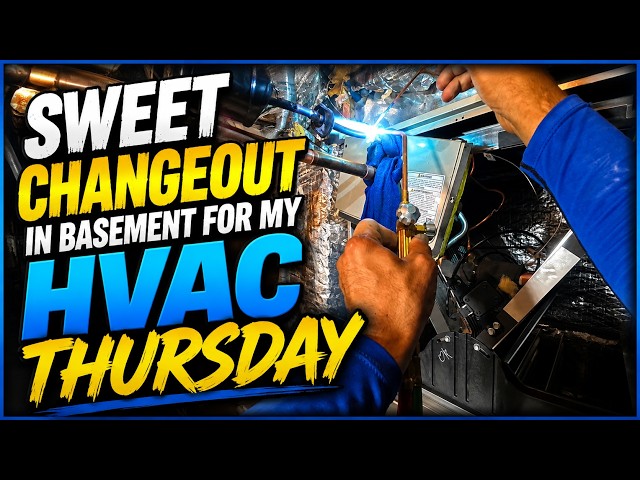 HVAC THURSDAY CHANGEOUT #hvac #hvaclife #bluecollar