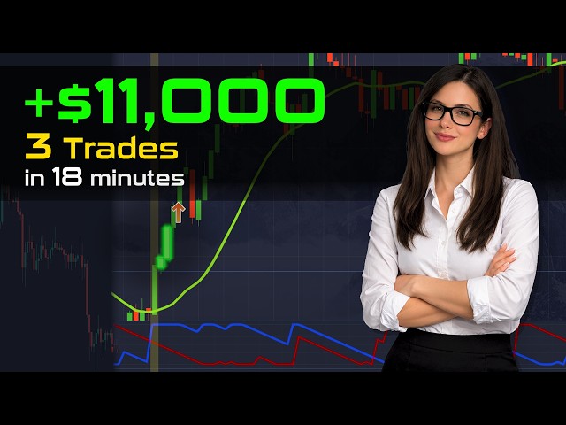 I Made $11,000 in 18 Minutes — Just 3 Trades