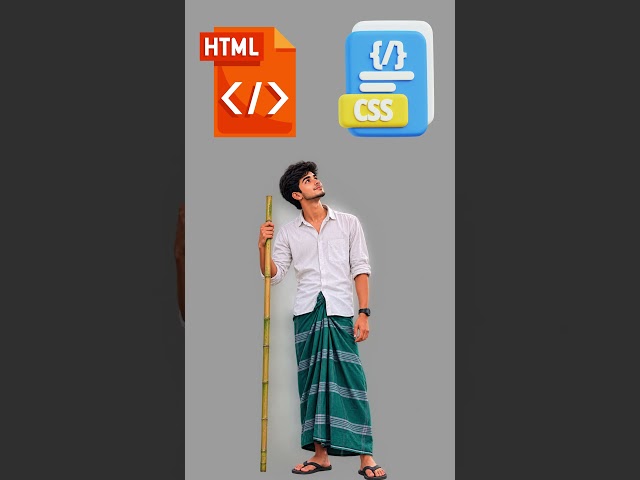 HTML vs CSS 🤯 What’s the Real Difference? | Web Development Tutorial