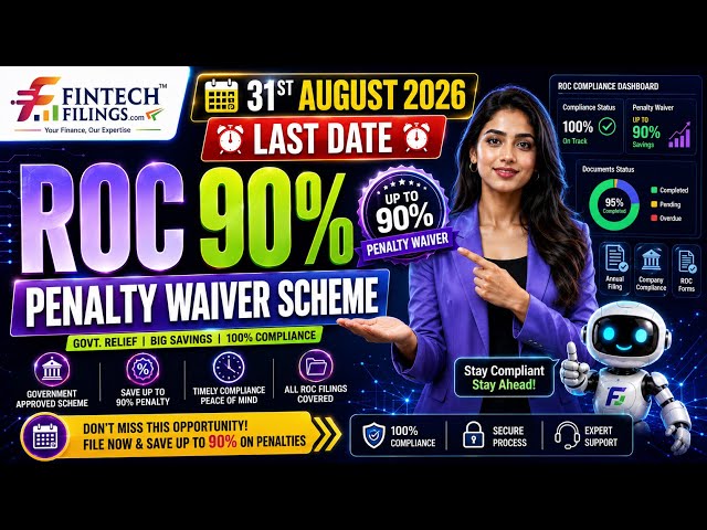 ROC Penalties 90% waver scheme ends on 31st Aug2026. 