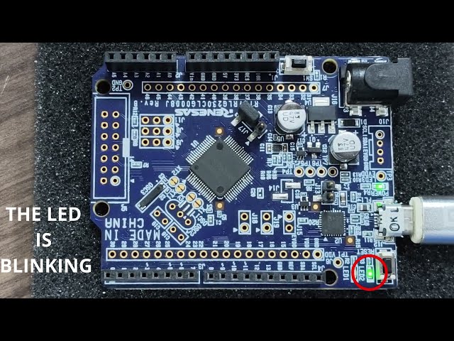 Renesas RL78/G23 Onboard LED Blink | GPIO Programming Tutorial | Embedded C