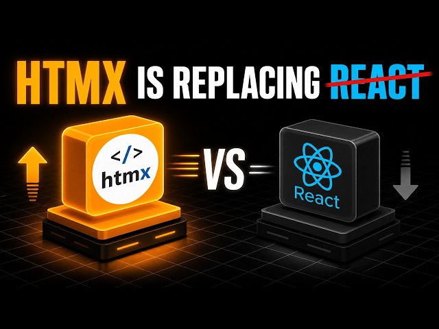 HTMX Explained: The "Dumb" HTML Secret Replacing React (2026)