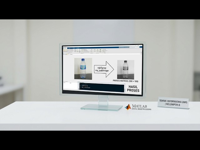 PEMROSESAN CITRA DIGITAL DI MATLAB: KONVERSI RGB, CROPPING, & ARITMATIKA CITRA | KELOMPOK 6