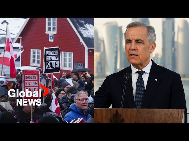 Carney calls Trump tariff threats on European countries over Greenland an “escalation”