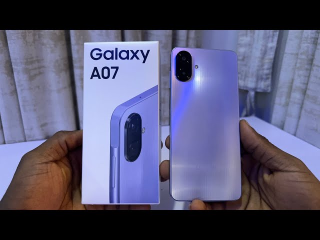 Does Samsung A07 Support NFC?