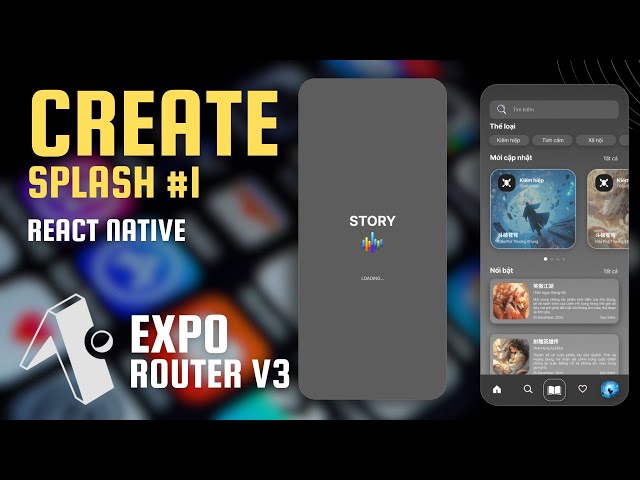 Create Splash Screen | React Native Expo #1