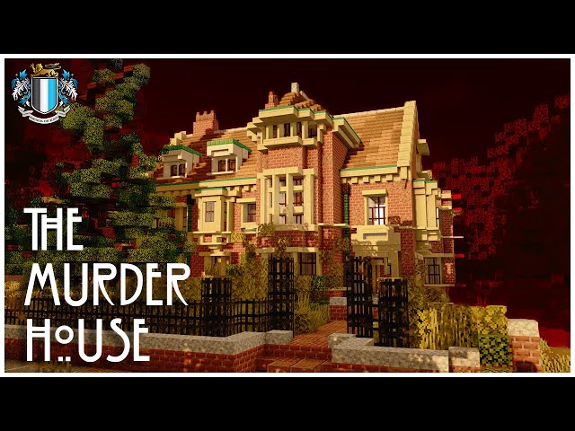 The MURDER HOUSE In Minecraft - American Horror Story - Halloween Build