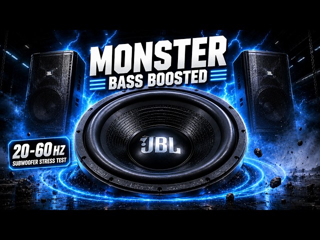 MONSTER BASS BOOSTED: Ultimate Subwoofer Test & Deep House LFE Speaker Check