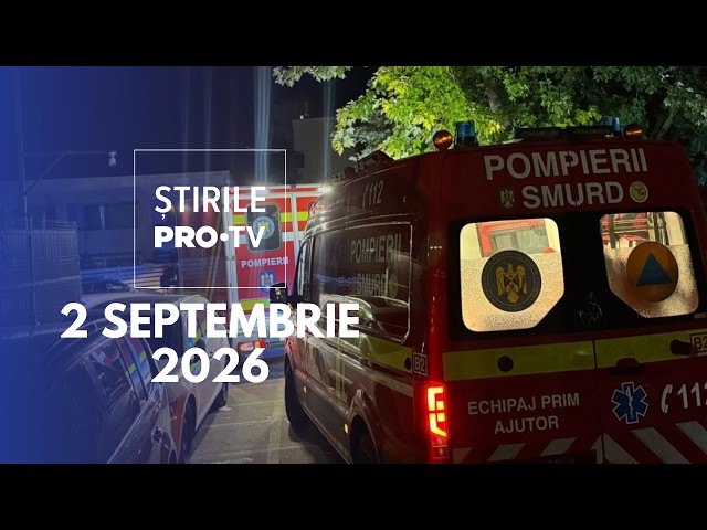 PRO TV News - September 2, 2026 | Health alert in Saturn, red intervention plan