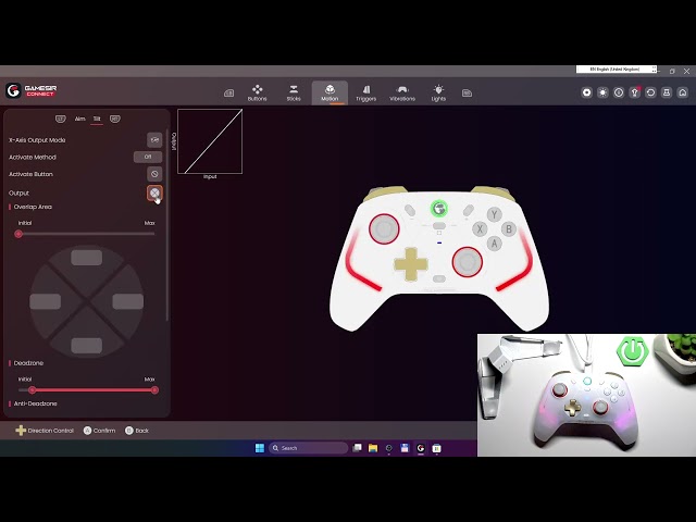GameSir Cyclone 2 – How to Adjust Tilt Settings