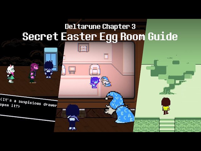How to Find the Secret Easter Egg Room Detailed Guide – Deltarune Chapter 3