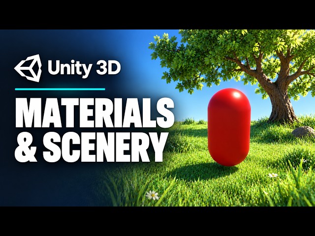 Unity 3D Tutorial for Beginners | Better Grass, Materials & Free Assets