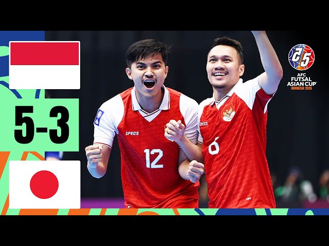 FINAL! Indonesia continue Futsal fairytale | Indonesia - Japan | Highlights | AFC Futsal Asian Cup™