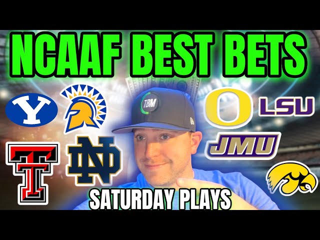 🚨 COLLEGE FOOTBALL BEST BETS!  TOP CFB PICKS AND PREDICTIONS (11/8/2025)
