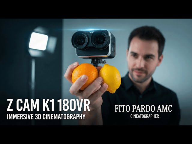 Z Cam K1 180VR Cinematic Test: Immersive 3D Close-Ups | Fito Pardo AMC