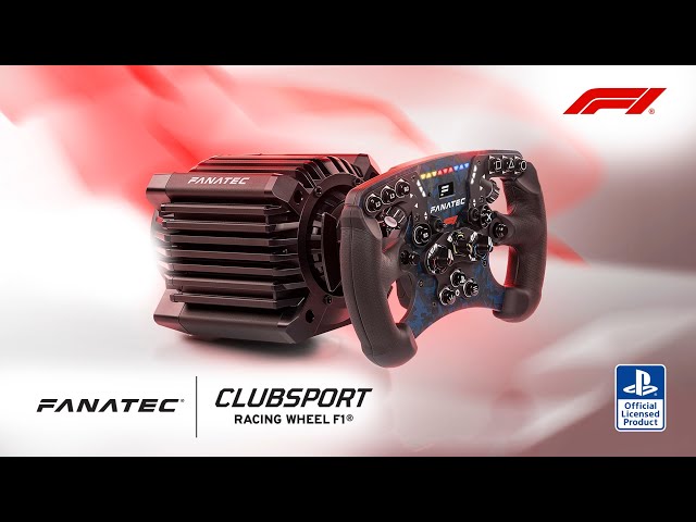 Introducing ClubSport Racing Wheel F1® | 15 Nm Direct Drive | Fanatec