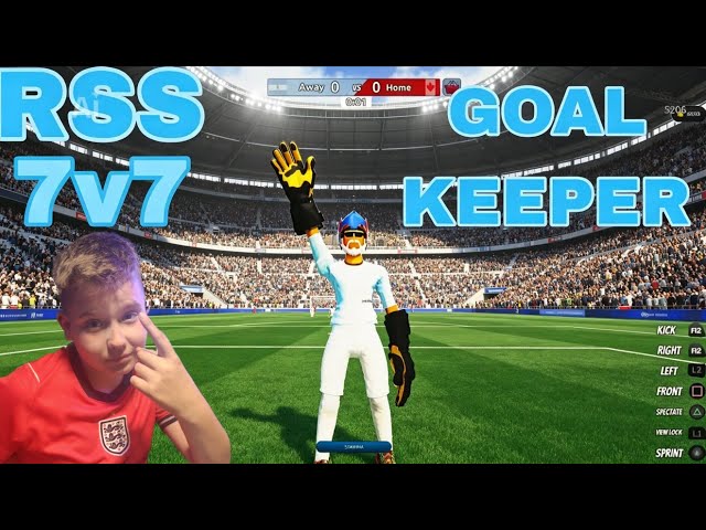RSS⚽ 7v7 PRO GOALKEEPING😎🥅 #roblox #realisticstreetsoccer #soccer 