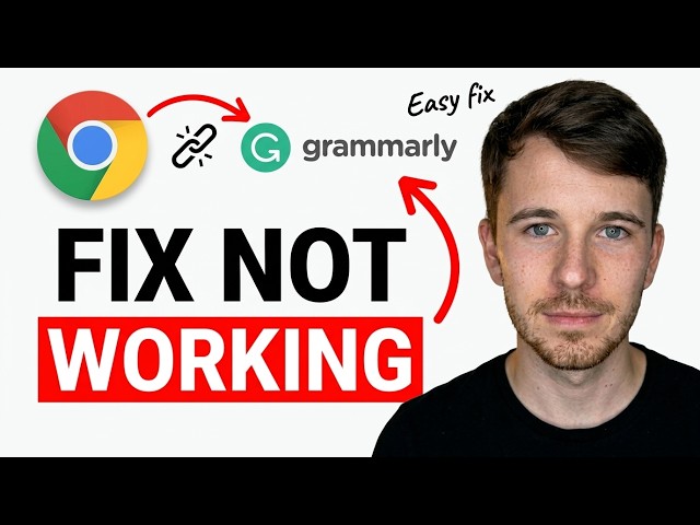 How to Fix Grammarly Not Working in Chrome 2026 (Easy Fix)