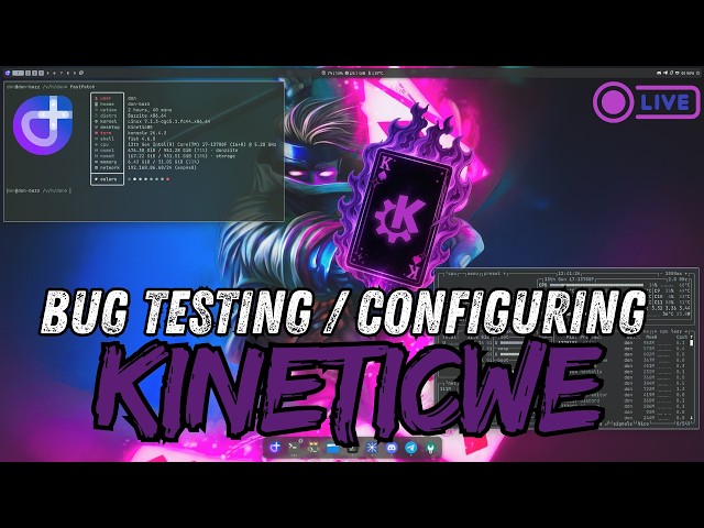 Checking out KineticWE for bugs and Configuring Options | New Linux Users Welcome!