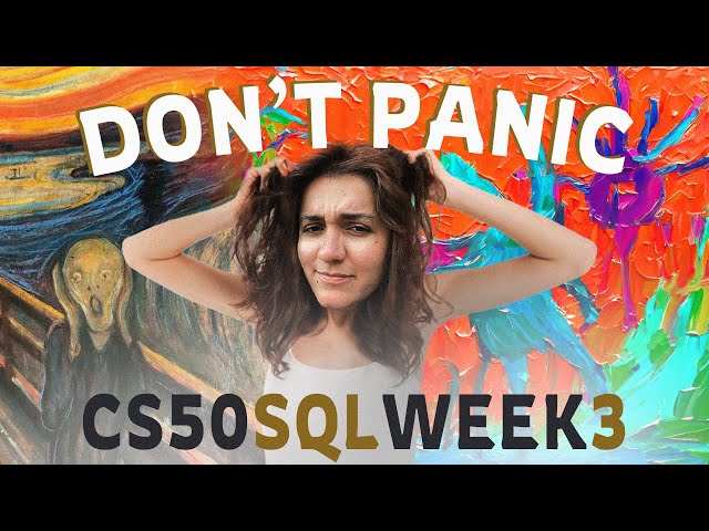(CS50 SQL) PROBLEM SET 3 - DON'T PANIC | SOLUTION