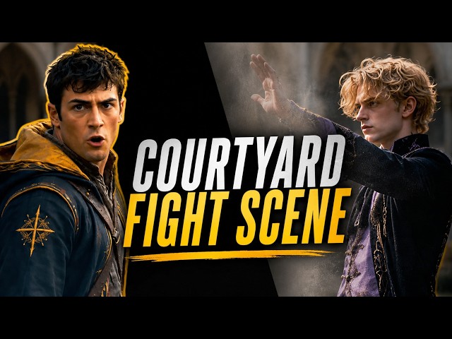 Courtyard Fight Scene (Magehold - Original Fantasy Mage Academy Movie Series)