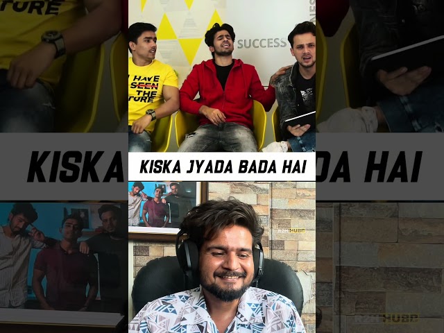 KISKA JYADA BADA 😂 | ROUND2HELL REACTION | R2H REACTION VIDEOS | VIRAL COMEDY VIDEOS | R2H HUBB